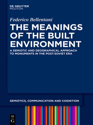 cover image of The Meanings of the Built Environment